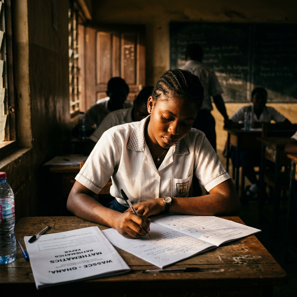 Ghanaian student ready for BECE results